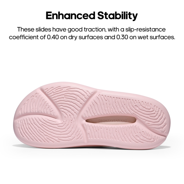 [Flow] Unisex Arch Support Slide Sandals  - PINK - 2